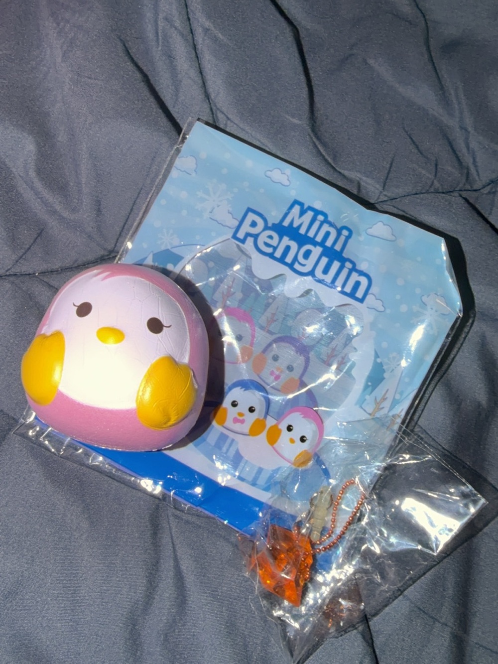Authentic Puni Maru Mini Penguin Squishy | Rare Licensed Slow Rising!